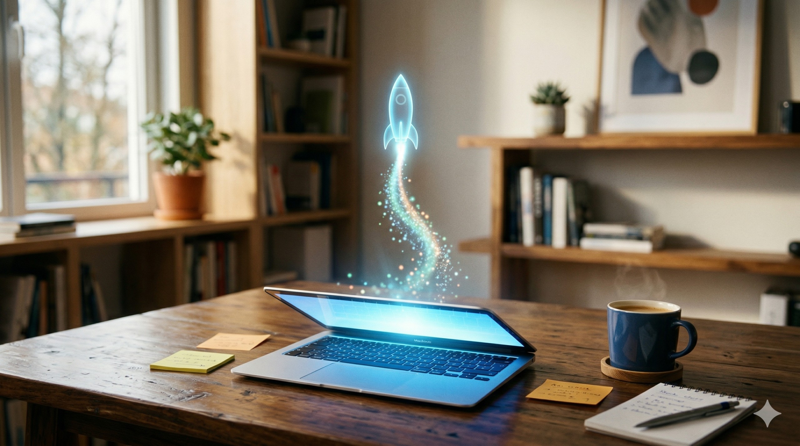 会社員エンジニアがClaude CodeなどのAIツールを使って個人開発でWebサービスをリリースするイメージ